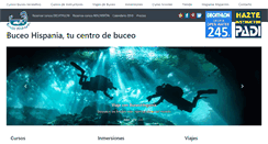 Desktop Screenshot of buceohispania.com